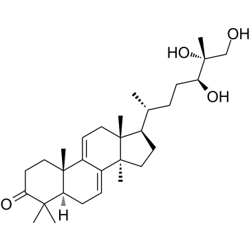 灵芝酮三醇结构式