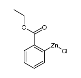 (2-(ethoxycarbonyl)phenyl)zinc(II) chloride Structure