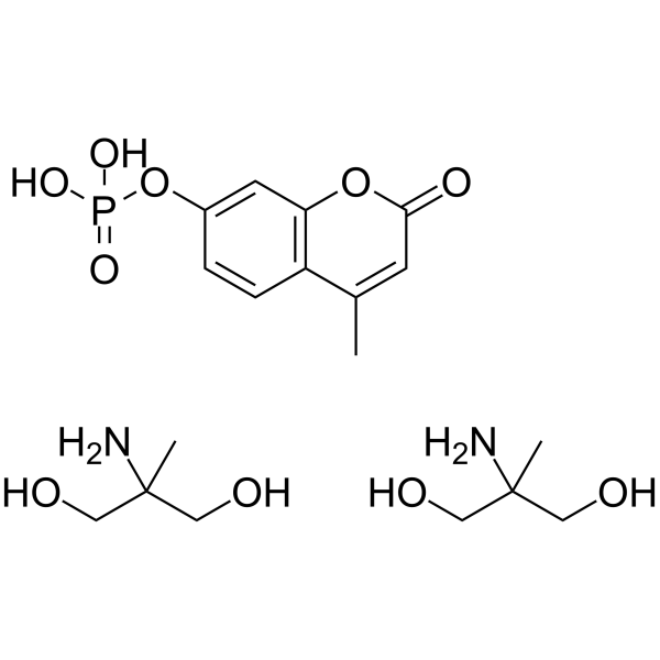 4-甲基伞形磷酸酯双(2-氨基-2-甲基-1,3-丙二醇)盐图片