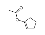 cyclopenten-1-yl acetate Structure