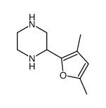Piperazine, 2-(3,5-dimethyl-2-furanyl)- (9CI)结构式
