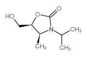 2-Oxazolidinone,5-(hydroxymethyl)-4-methyl-3-(1-methylethyl)-,(4S-cis)-(9CI)结构式