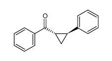 Methanone,phenyl[(1R,2R)-2-phenylcyclopropyl]-, rel- Structure