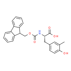 N-Fmoc-3-methyl-l-tyrosine Structure