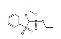 氟代(苯磺酰)甲基膦酸二乙酯结构式