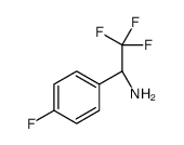 (R)-2,2,2-Trifluoro-1-(4-fluoro-phenyl)-ethylamine Structure