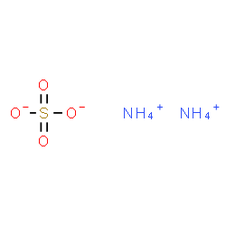 铵-¹⁴N₂硫酸盐结构式