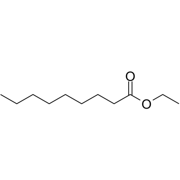 Ethyl nonanoate structure