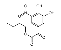 butyl 2-(3,4-dihydroxy-5-nitrophenyl)-2-oxoacetate结构式