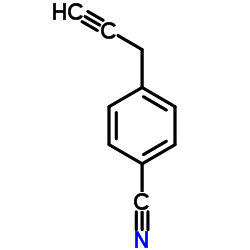 4-(Prop-2-yn-1-yl)benzonitrile Structure