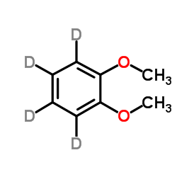 1,2-Dimethoxy(2H4)benzene Structure