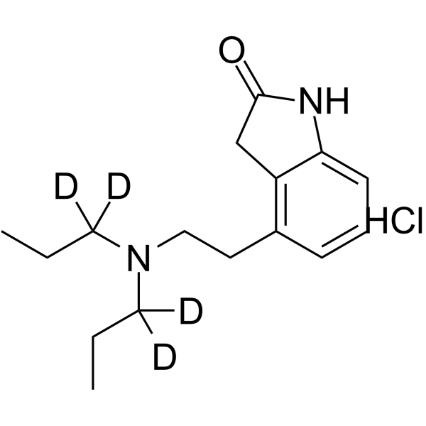 Ropinirole-d4 hydrochloride Structure
