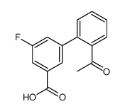 3-(2-acetylphenyl)-5-fluorobenzoic acid结构式