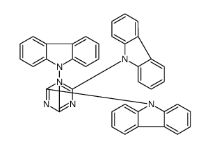 2,4,6-Tri(9H-carbazol-9-yl)-1,3,5-triazine Structure
