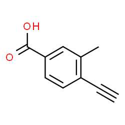 4-ethynyl-3-methylbenzoic acid Structure