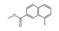 methyl 8-methyl-2-naphthoate Structure