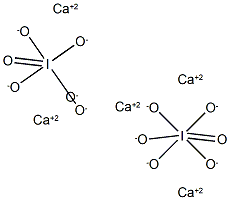 calcium orthoperiodate(5:2)结构式