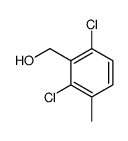 (2,6-Dichloro-3-methylphenyl)methanol Structure