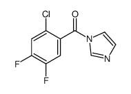 (2-chloro-4,5-difluorophenyl)-imidazol-1-ylmethanone结构式