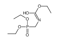 ethyl N-(diethoxyphosphorylmethyl)carbamate Structure