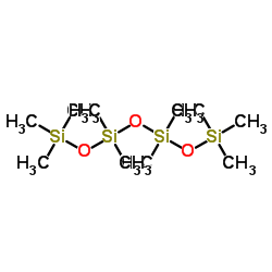 Decamethyltetrasiloxane structure