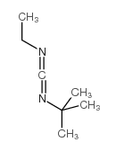 1-叔丁基-3-乙基氨基氰结构式