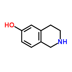 6-羟基-1,2,3,4-四氢异喹啉结构式