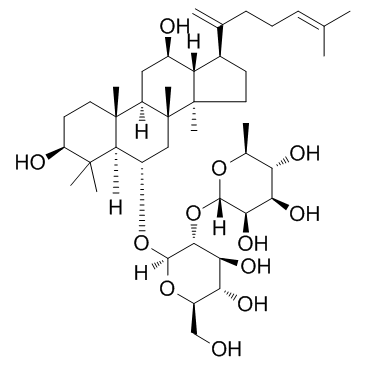 人参皂苷Rg6结构式