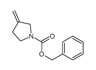 3-亚甲基-吡咯烷-1-羧酸苄酯结构式