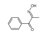 1-苯基-1,2-丙二酮-2-肟结构式