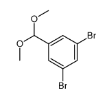3,5-Dibromobenzaldehyde dimethyl acetal结构式