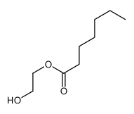 Heptanoic acid 2-hydroxyethyl ester结构式