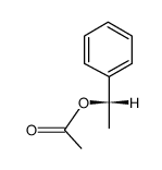 (R)-α-methylbenzyl acetate Structure