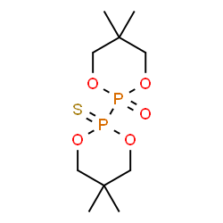 5,5,5',5'-Tetramethyl-2,2'-bi[1,3,2-dioxaphosphorinane]2-oxide 2'-sulfide Structure