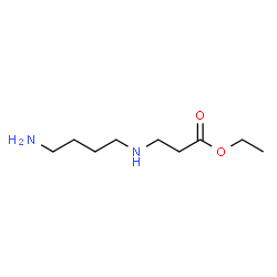 N-(4-Aminobutyl)-β-alanine ethyl ester Structure