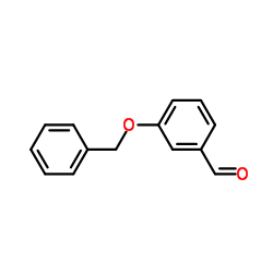 3-苄氧基苯甲醛结构式
