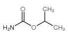 Isopropyl carbamate structure