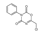 6-chloromethyl 3-phenyl 2,4-dioxo 2,4-H 1,3,5-oxadiazine Structure