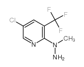 1-[5-氯-3-(三氟甲基)-2-吡啶]-1-甲肼结构式