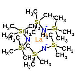 bis(trimethylsilyl)azanide,lanthanum(3+) structure
