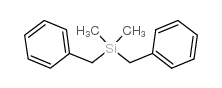 二甲基二(苯基甲基)硅烷结构式