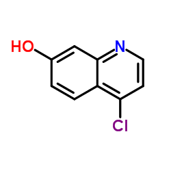 4-氯-7-羟基喹啉结构式