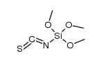 isothiocyanato-trimethoxy-silane Structure