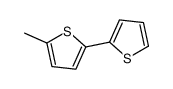 2-methyl-5-thiophen-2-ylthiophene Structure