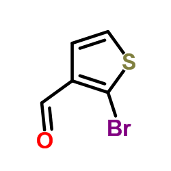 2-溴噻吩-3-甲醛结构式