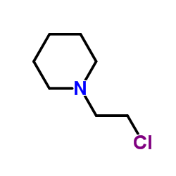 N-Chloroethyl piperidine Structure