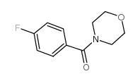 4-(4-氟苯甲酰基)吗啉结构式