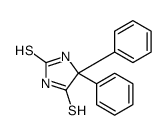 5,5-Diphenyl-2,4-imidazolidinedithione结构式
