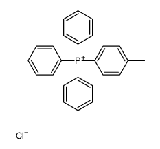 bis(4-methylphenyl)-diphenylphosphanium,chloride Structure