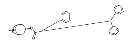 α,β-Diphenylbenzenepropionic acid 8-methyl-8-azabicyclo[3.2.1]octan-3-yl ester picture